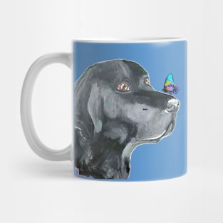 English Black Lab Mug